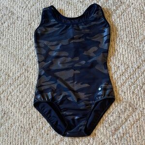 Kids destira Blue Camo Leotard - CXL